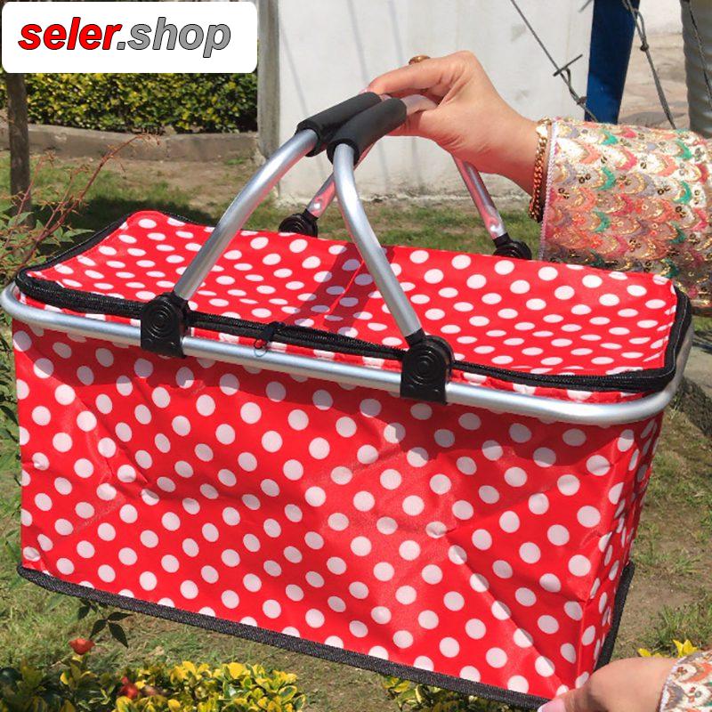 سبد پیک نیک فویل دار