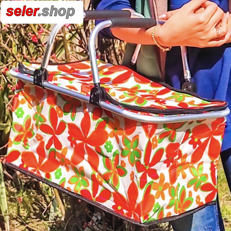 سبد پیک نیک فویل دار