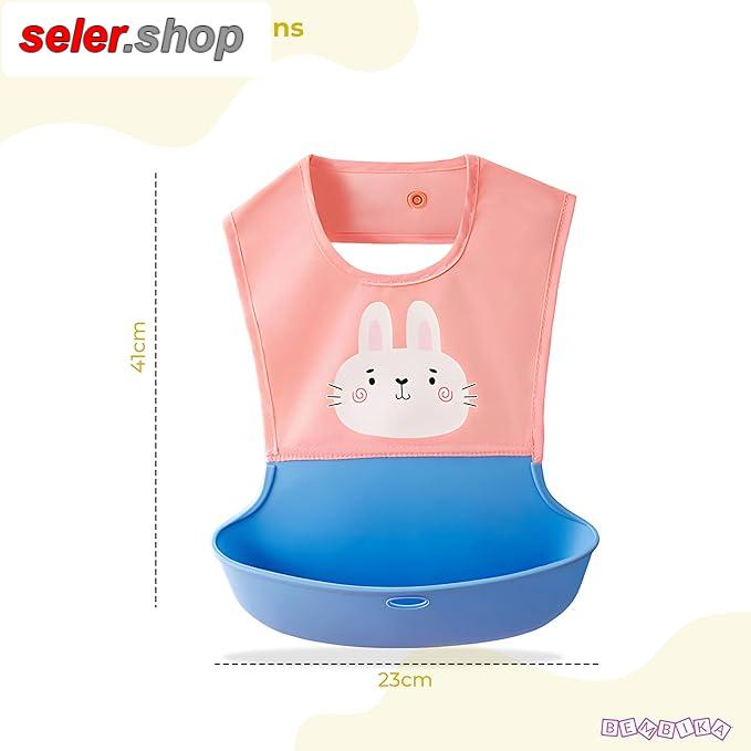 پیشبند سیلیکونی کودک کاسه دار