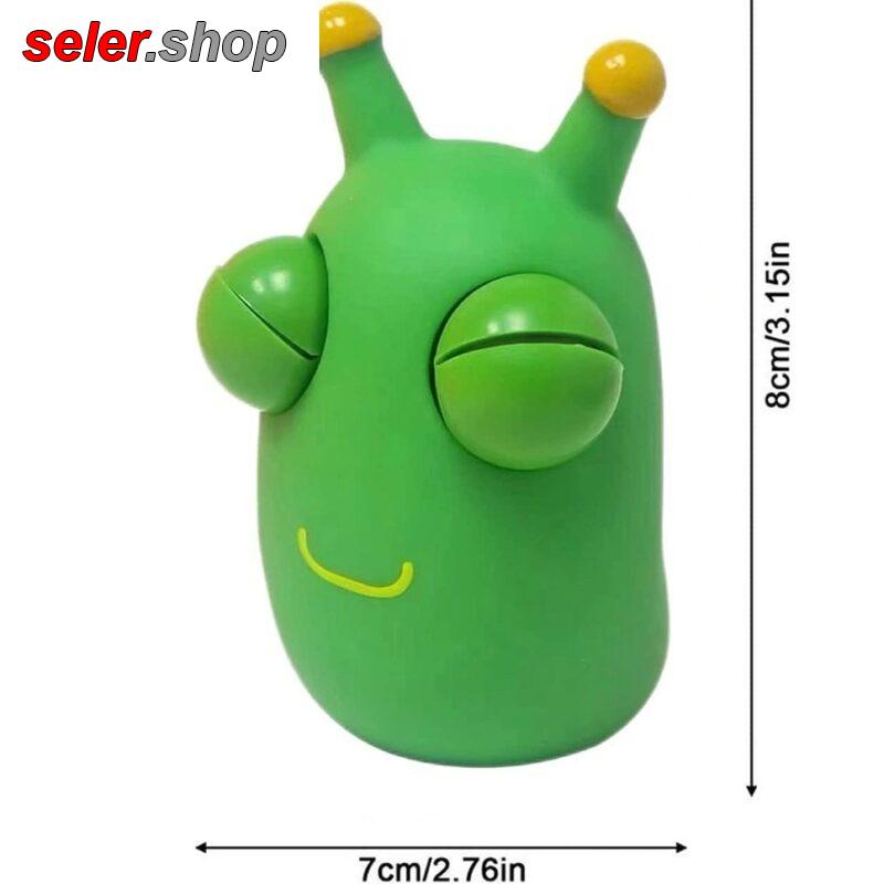 اسکویشی کرم چشم قلمبه ضد استرس سیلیکونی