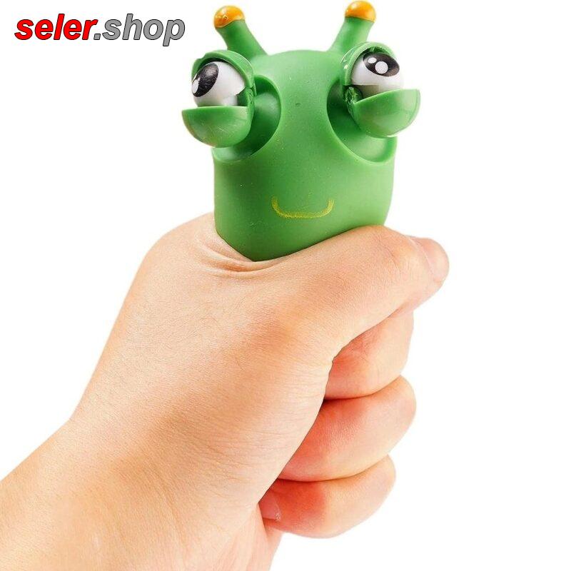 اسکویشی کرم چشم قلمبه ضد استرس سیلیکونی