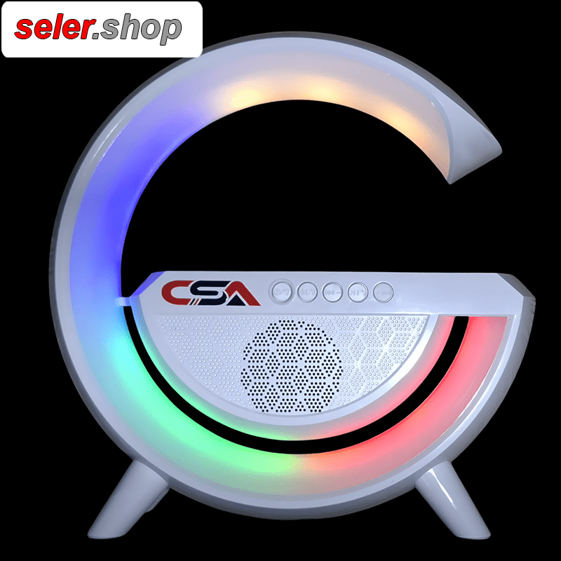 اسپیکر بلوتوثی CSA با شارژر وایرلس، چراغ خواب