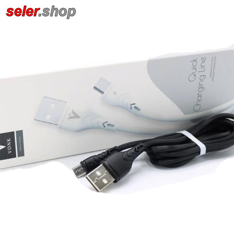 کابل USB گوشی اندروید مدل VONK V11 کد ez 32
