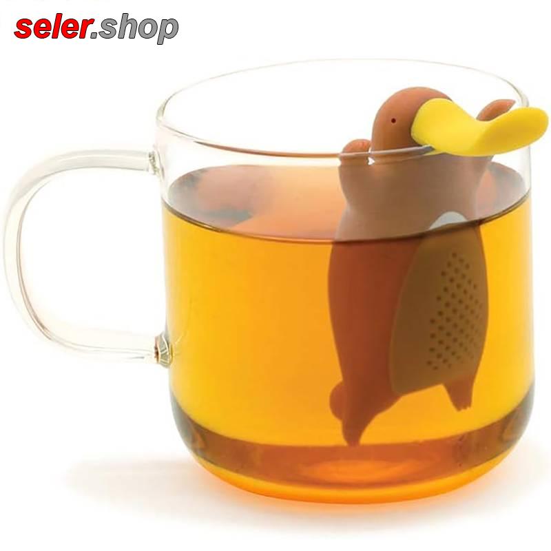 دمنوش ساز سیلیکونی مدل پنگوئن