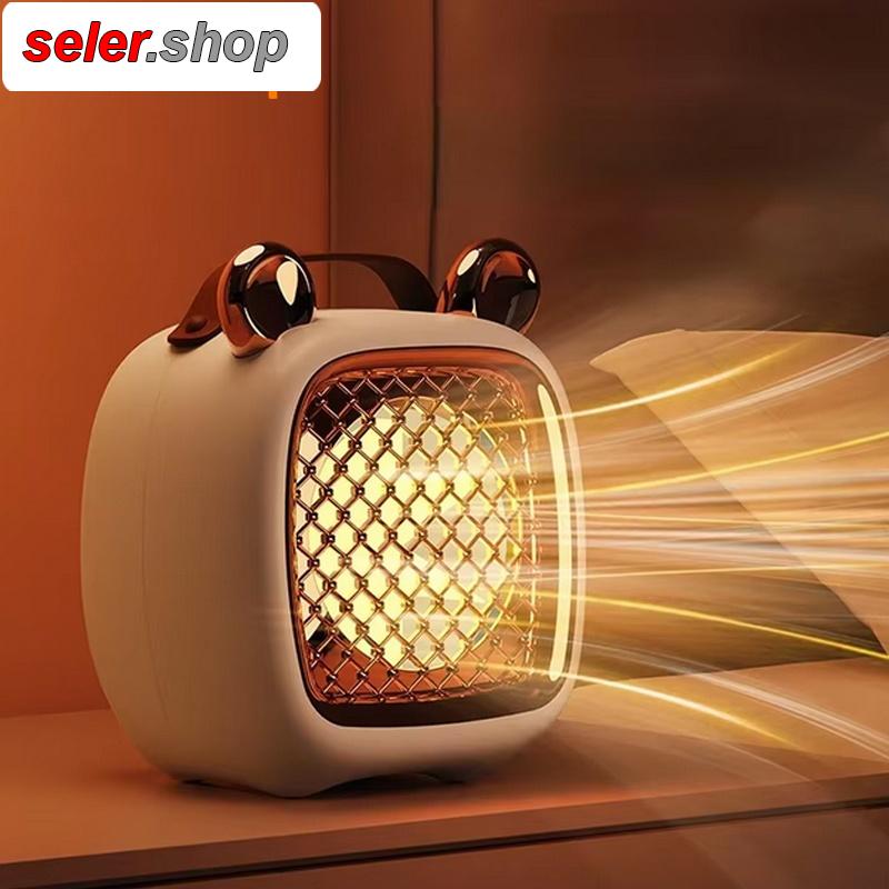 فن هیتر و بخاری برقی 6 اینچی 500 وات وارداتی