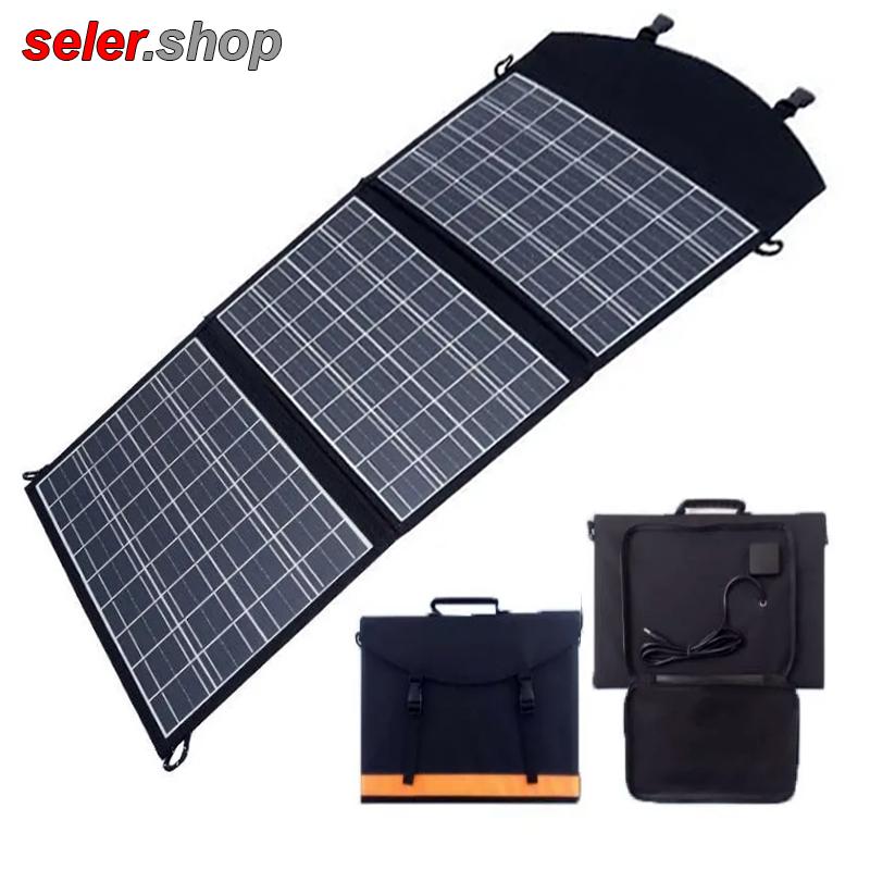 شارژر پنل خورشیدی تا شو مونو کریستال 100W وات ضد آب اورجینال Modules High Efficiency Mono Portable