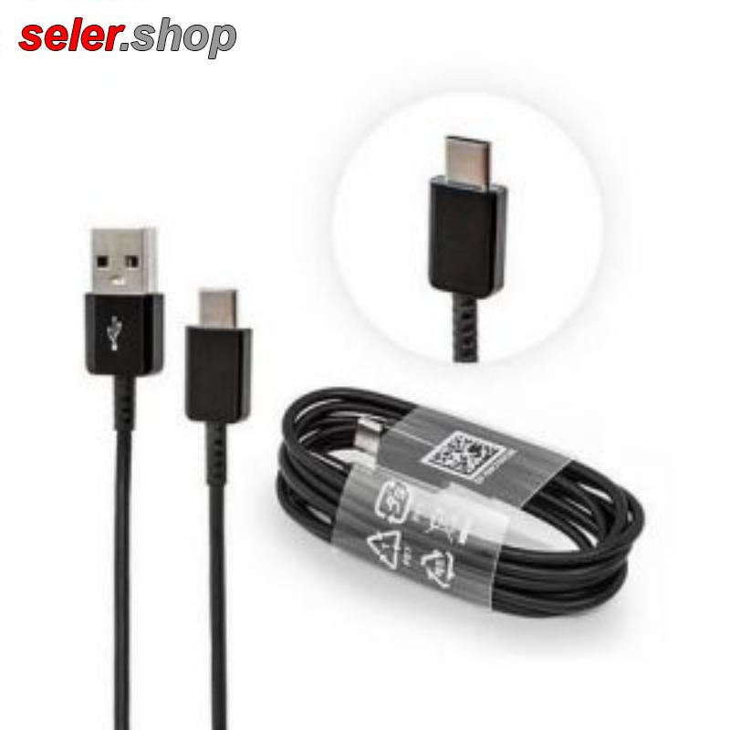 کابل شارژ و دیتا سامسونگ USB Type C (مشکی)