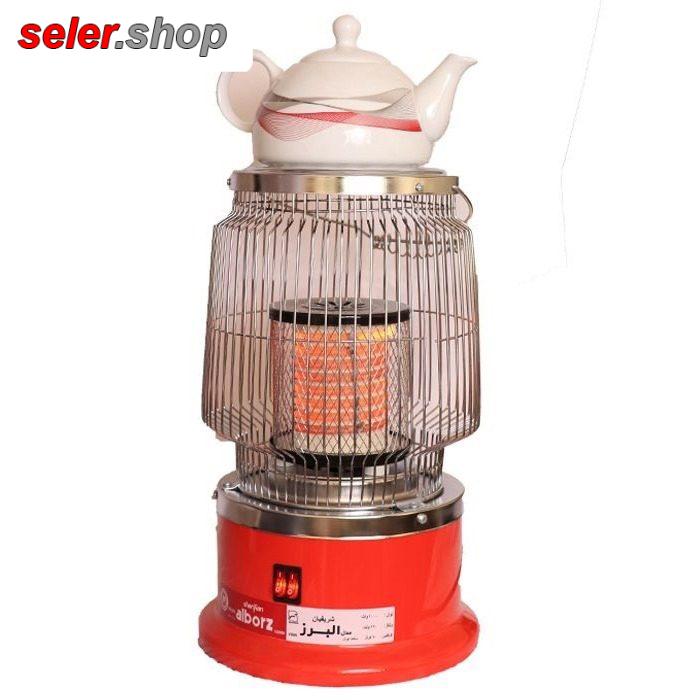 بخاری برقی 360 درجه البرز مدل زنبوری V2000