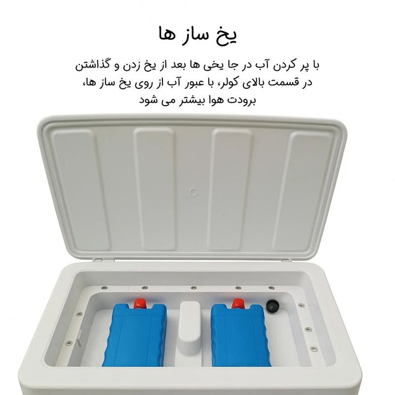 کولر آبی پرتابل وان لایف با توان 2800 (مناسب فضاهای کوچک و متوسط چرخ دار)(نمونه)