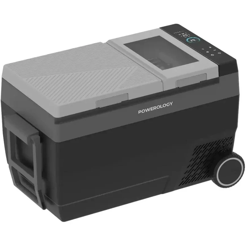 یخچال فریزر خودرو یخ ساز دار مسافرتی 32 لیتری پاورولوژی P90CAR