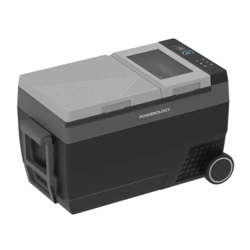 یخچال فریزر خودرو یخ ساز دار مسافرتی 32 لیتری پاورولوژی P90CAR