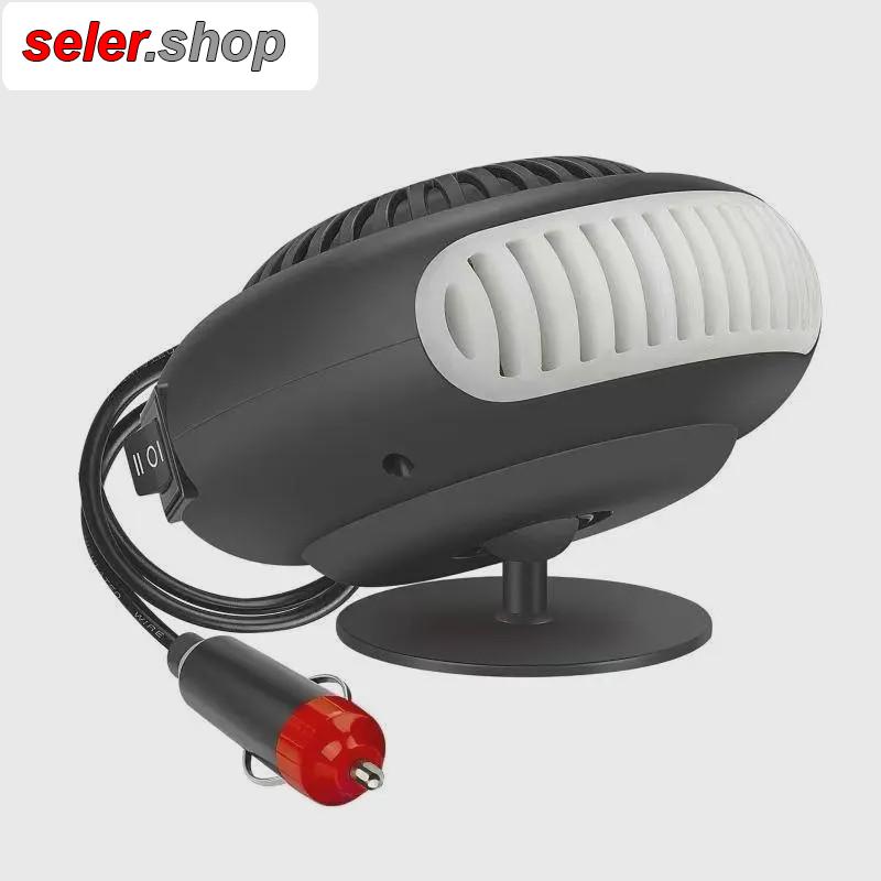 فن هیتر فندکی خودرو 2 حالته پنکه و بخاری 120وات - تصویر 2
