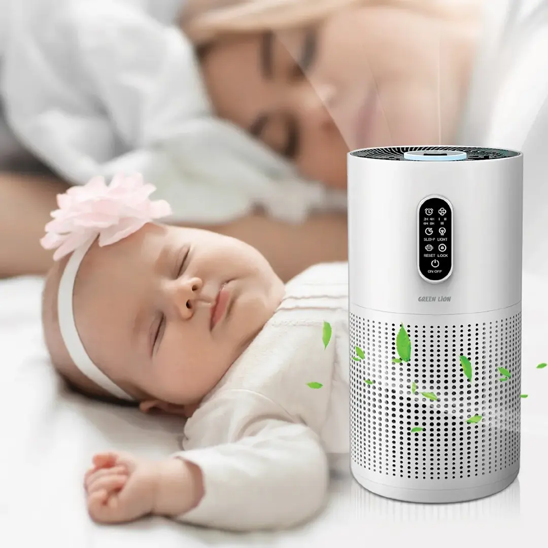 دستگاه تصفیه هوا گرین مدل اصلی Green Lion Compact Air Purifier - تصویر 5
