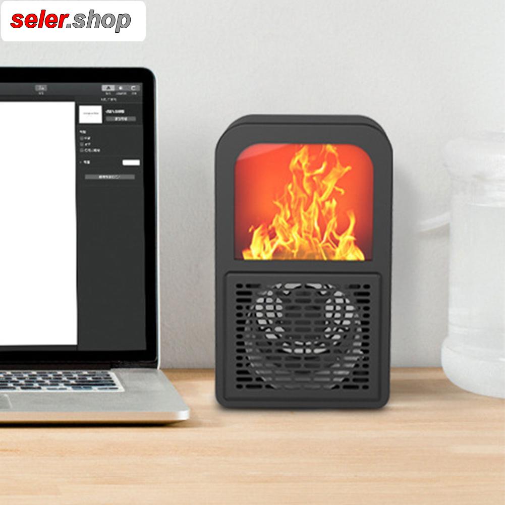 بخاری برقی طرح شومینه مدل 3D flame - تصویر 5