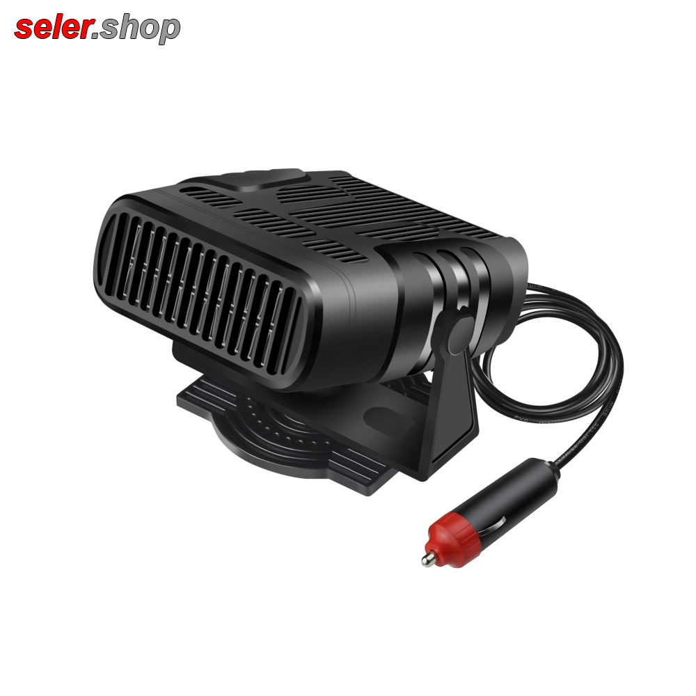 بخاری برقی خودرو و فن هیتر فندکی 2 حالته پنکه و بخاری 120وات - تصویر 2