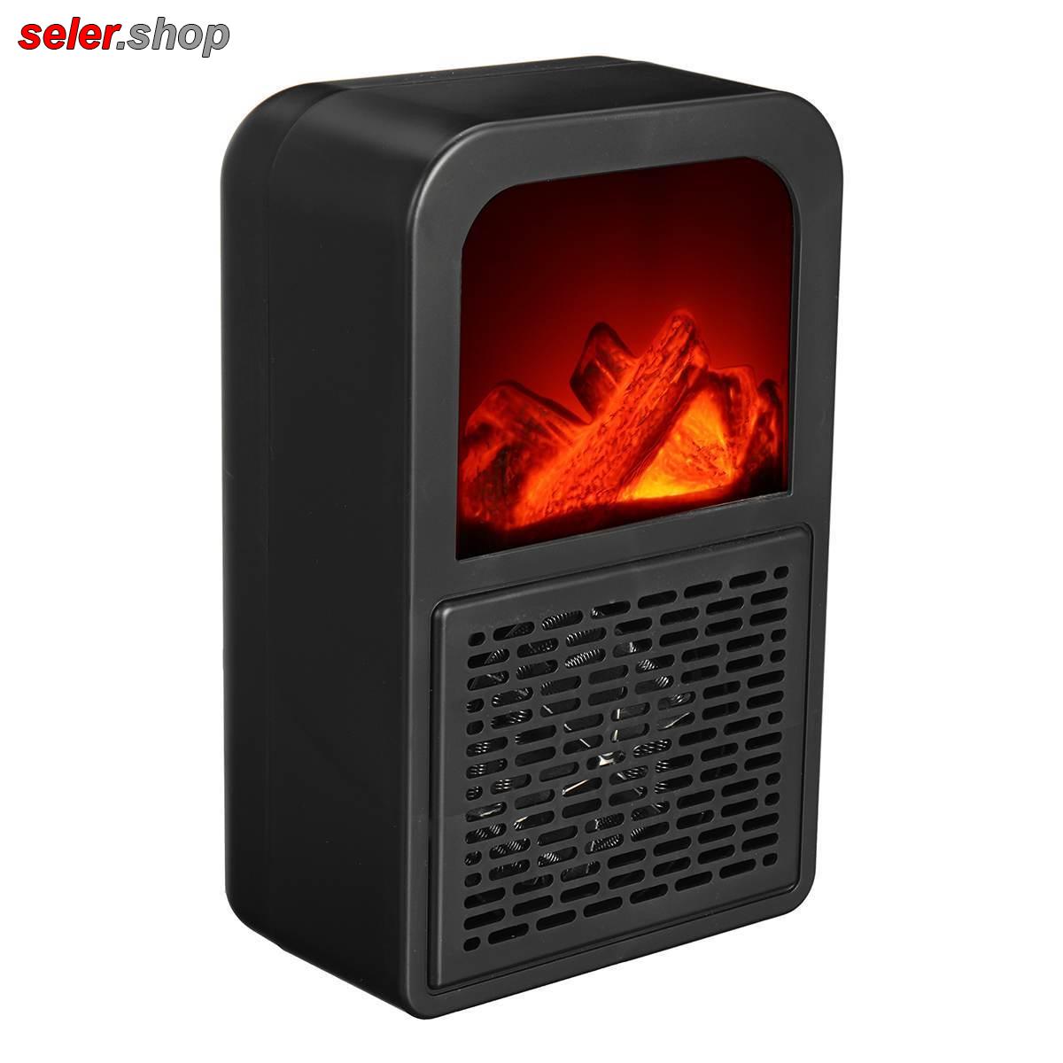 بخاری برقی طرح شومینه مدل 3D flame - تصویر 6