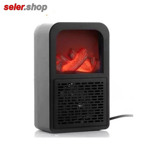 بخاری برقی طرح شومینه مدل 3D flame - تصویر 2